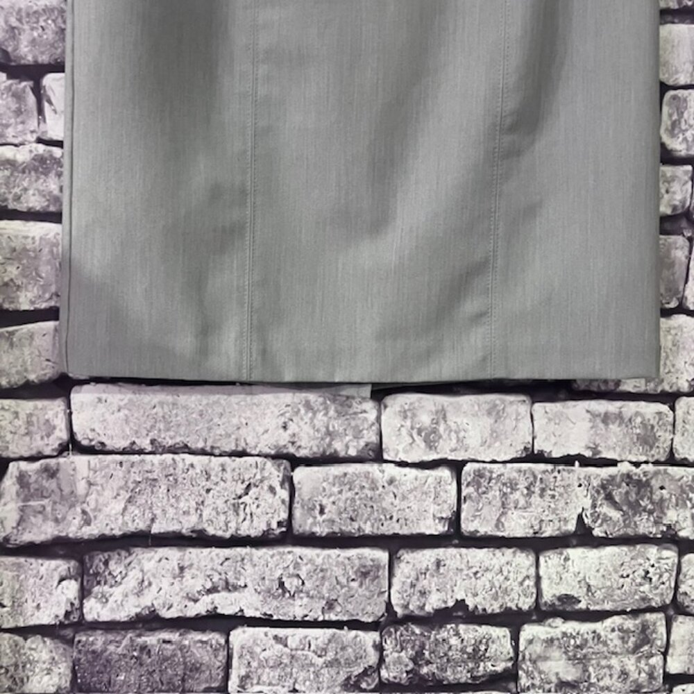 Worthington Gray Fully Lined Skirt Size 12 - Picture 4 of 9